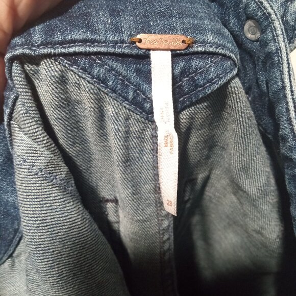 Free People Denim  overalls - Picture 5 of 6